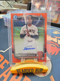 2025 Bowman Chrome #CPA-JD Josuar Gonzalez Prospect Autographs Orange Wave #/25